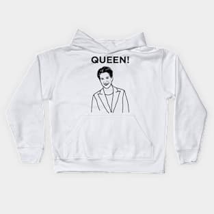 Queen Rachel Maddow Kids Hoodie